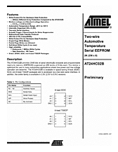 DataSheet AT24HC02B Automotive pdf